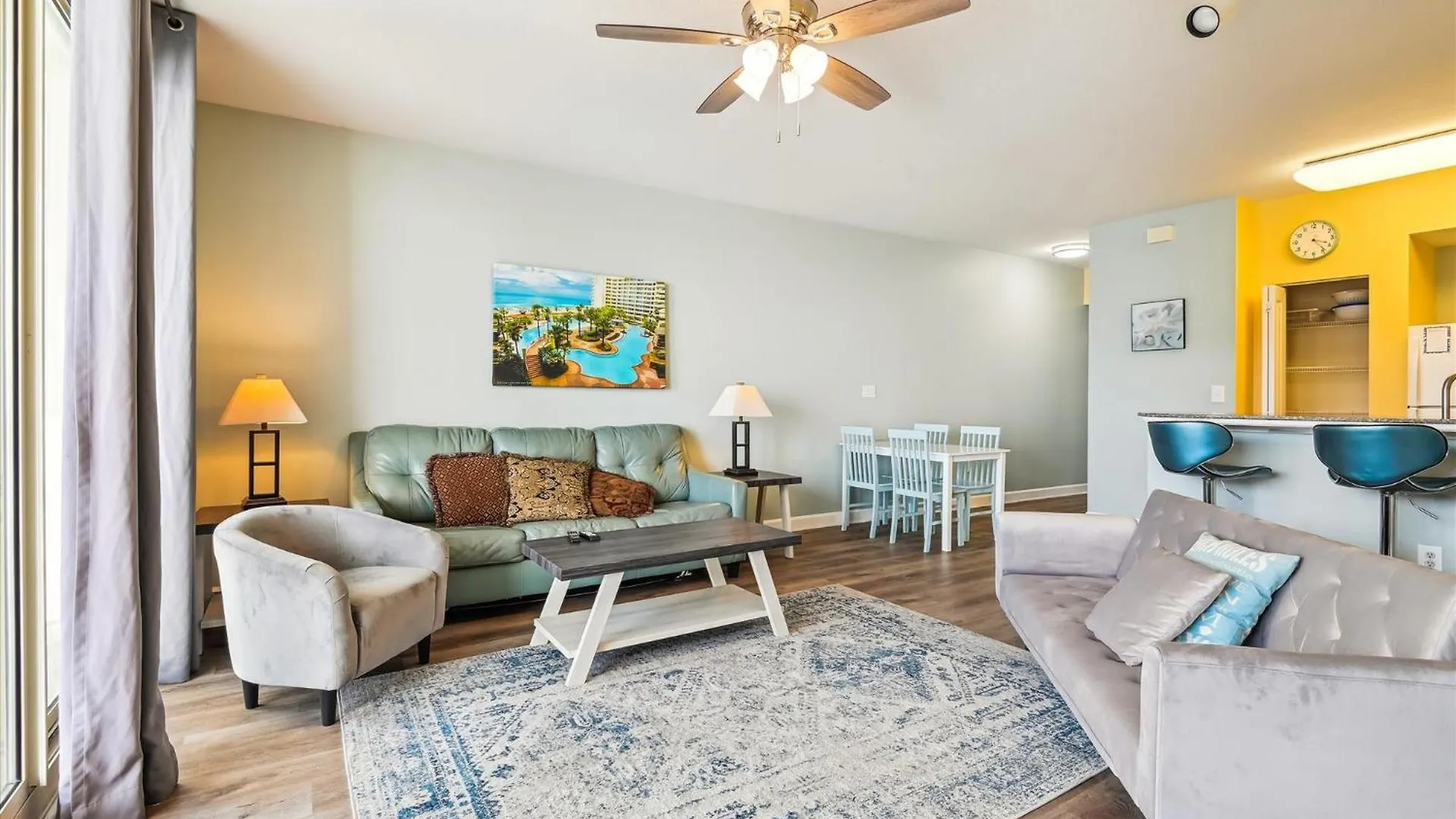 Shores Of Panama 2026 - 1 Bedroombunkssleeps 6, Res, Parking! Condo Panama City Beach 0*,